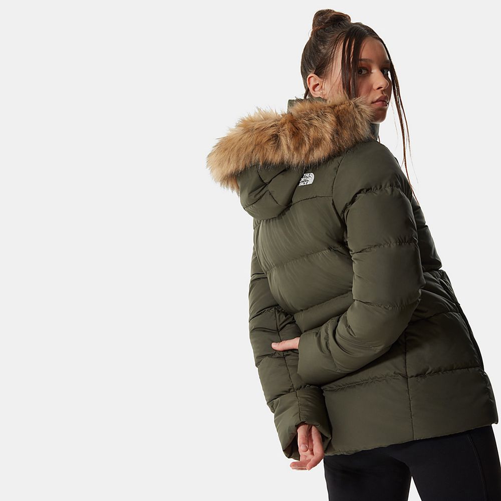 The North Face Winter Jacket Womens Australia - The North Face Gotham Green (IDG-648057)